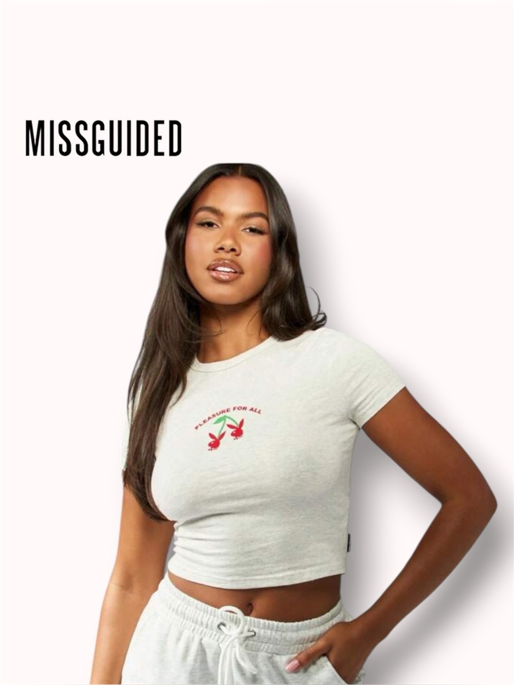 NEW Playboy x Missguided Baby Tee